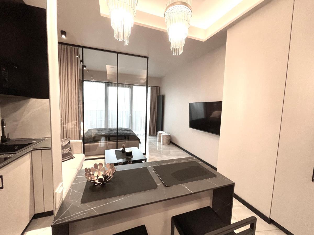 Apartament Elegance Hanza Tower ชเตชชิน ภายนอก รูปภาพ
